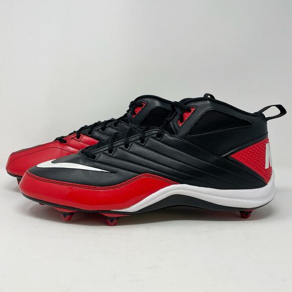 Nike Speed Strike Baseball Cleats Mens Size 14 Red Black - Picture 1 of 9